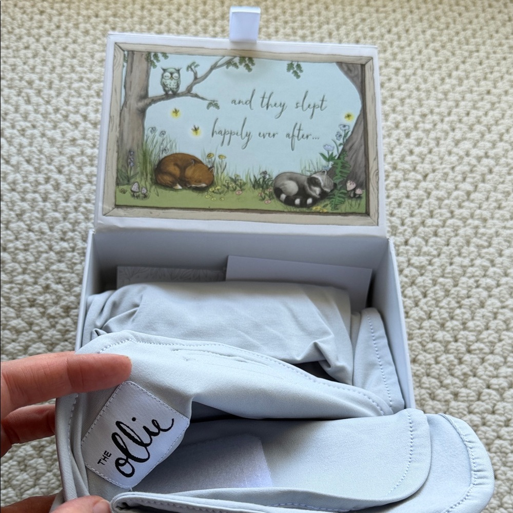The Ollie Swaddle Kids Pajamas Sleep Sack - Gray - Picture 2 of 3